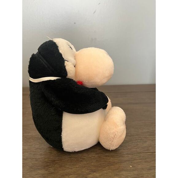 Vintage‎ Opus Penguin with Red Tie Plush 7.5" - Picture 3 of 5